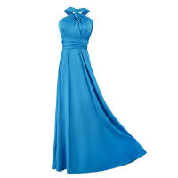Vestido largo con vendaje sexy y espalda cruzada con múltiples correas y uso multidireccional - details 33