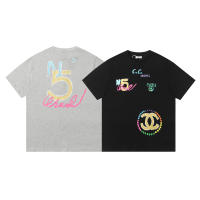 Camisetas Casuales de Verano para Hombres Algodón Puro, Cuello Redondo, Mangas Cortas, Novedad con Estampados de Logotipo - details 15