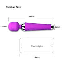 Vibrador AV Mágico de 20 Velocidades Potente Estimulador de Clítoris Juguetes Sexuales para Mujeres Masajeador de Punto G Producto Erotico para Adultos Femeninos - details 2