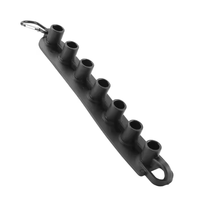 Soporte para boquilla de lavadora a presión, capacidad para 7 puntas de boquilla con conexión rápida de 1/4 de pulgada (sin boquillas) - 1