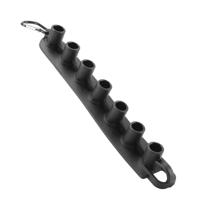 Soporte para boquilla de lavadora a presión, capacidad para 7 puntas de boquilla con conexión rápida de 1/4 de pulgada (sin boquillas) - 1