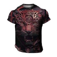 Camiseta Mighty con estampado 3D de talla grande para hombre y mujer, camiseta de verano para ocio, Animal Haruku, deportes callejeros, secado rápido, transpirable - details 3