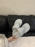 Diseño de nicho, medias zapatillas, zapatos de mujer, punta de moda, zapatillas frescas romanas de fondo plano para vacaciones - details 28