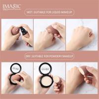 Esponja de maquillaje nueva de moda a la venta, doble uso, húmeda y seca, suave, para base, difuminadora, borla cosmética, accesorio de belleza - details 2