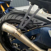 Para Suzuki GSX-R600 GSX-R750 GSXR600 GSXR750 GSX-R GSXR 600 750 2008 2009 2010 accesorios de motocicleta soportes de suspensión de escape - details 1