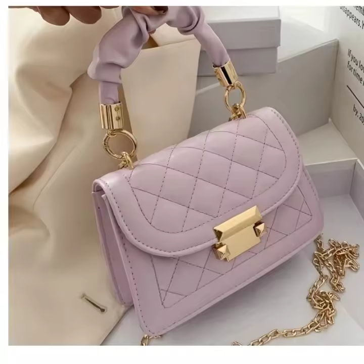 Bolsos De Mujer, Bolso Clásico De Moda, Bolso Cruzado Con Cadena Cuadrada Pequeña, Bolsos Cruzados Para Mujer - 1