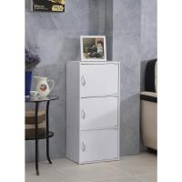 Estantería con 3 Repisas en Madera MDF Color Blanco - details 1