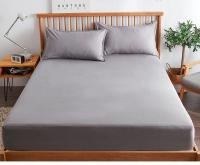 Sábana Ajustable de Algodón con Tirantes Elásticos Fundas de Matráz de Cama de Un Solo, Doble, Rey, Colchón 140/160/200cm - details 7