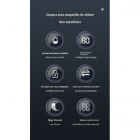 Afeitadora eléctrica inteligente con pantalla digital LCD afeitadora 3 en 1 para hombres aparato para el pelo de la nariz lavable - details 3
