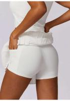 Falda deportiva con bolsillo Cloud Rise para niñas, faldas plisadas para correr, tenis, mujeres, gimnasio, entrenamiento, pantalones cortos Fiess, faldas de Golf de cintura alta - details 18