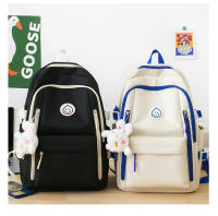 Mochila Escolar Simple y Ligera de Gran Capacidad para Niñas Estilo Coreano Lindo en Rosa para Primaria Bolsa de Viaje para Niños - details 13