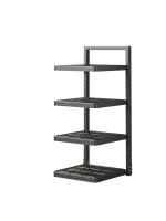 Organizador de sartenes para debajo del gabinete, organizador de gabinete de cocina con estantes ajustables, almacenamiento de ollas, fácil montaje y ahorro de espacio - details 6