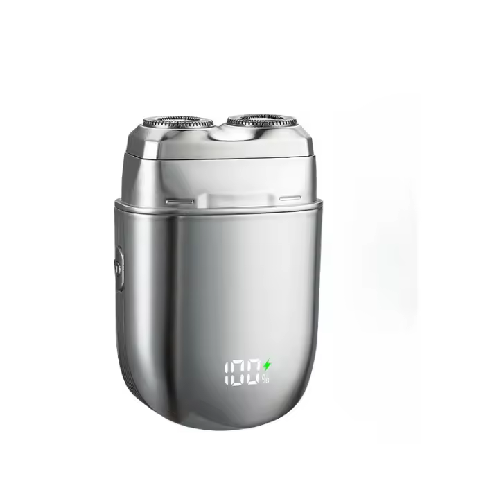 Nueva Maquinilla De Afeitar Eléctrica Hombres Recargable Mini Coche Compacto Portátil De Viaje Lavable - 1