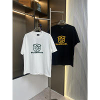 Nueva colección de verano con logotipo impreso frontal, camiseta deportiva de algodón puro con cuello redondo para hombre, camisa informal de estilo básico para pareja - details 13