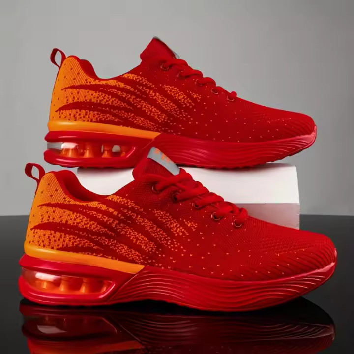 Zapatillas de Deportes de Aire Cremallera Zapatos Atléticos para Hombres Resistentes al Desgaste - 1