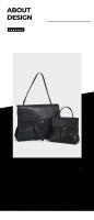 Bolso de mano simple de moda coreana, bolso de mensajero de nueva tendencia para mujer, bolso de hombro. - details 2