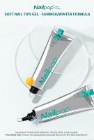 Nailpop Soft Nail Tips Gel EDICIÓN VERANO INVIERNO con Fórmula de Vitamina E para Uñas Postizas Fijación Fuerte y Uñas Hermosas 20g - details 0