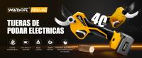 Tijeras Eléctricas Profesionales SWANSOFT 40mm, 21V, 1050W, 4Ahx2 Herramienta de Potencia al Aire Libre para Jardín - details 0