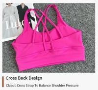 Conjunto de 2 piezas para mujer, leggings y ropa deportiva Fiess de 3 piezas, atuendo de gimnasio, sujetador de yoga, body para correr sin costuras, top, pantalón, 2024 - details 3