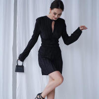Primavera New Dre A-line Falda plisada Moda de desplazamiento - details 7