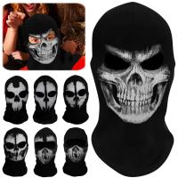 Pasamontañas Unisex, máscara de esqueleto fantasma, Calavera, esquí, sombreros, bufanda, capucha para Cosplay, fiesta, Halloween, ciclismo, monopatín - details 4