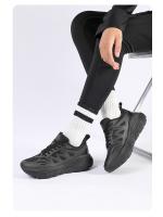 Zapatillas de running de alta elasticidad con absorción de impactos para hombre, zapatillas casuales para parejas de aeróbicos, zapatillas modernas y versátiles. - details 6