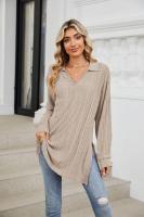 Camiseta Polo con Cuello Redondo para Mujer Algodón 100% Moda Juvenil de Lujo Precios Bajos Bonitos - details 17