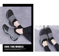 Zapatos deportivos ultraligeros tejidos con colchón de aire para mujer para exteriores, zapatos para caminar un diario - details 8