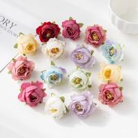 Flores artificiales Multicolor, 10 piezas, álbum de recortes, boda, decoración de Navidad, guirnaldas, accesorios para el hogar, jardín al aire libre, manualidades, rosas de seda - details 0