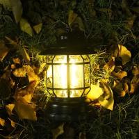 Luz de camping con batería recargable USB, luz de camping vintage, luz LED colgante impermeable para tiendas de campaña, para senderismo y pesca - details 4