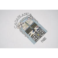 Camiseta de Verano de Algodón Puro Ajuste Suelto, Cuello Redondo, Estilo Casual para Hombres y Parejas Deportes y Moda - details 2