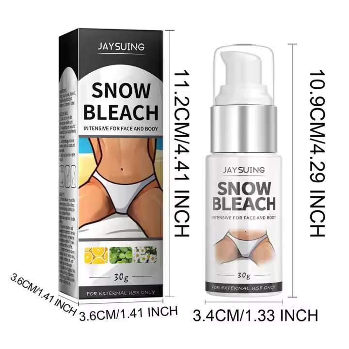 Crema Blanqueadora Corporal de 30ml Mejora las Manchas en Axilas, Rodillas y Codos - 1