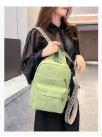 Mochila de PU para mujer, bolso de hombro de corta distancia para ordenador portátil de viaje, mochila de compras para senderismo al aire libre, mochila escolar grande a la moda para adolescentes - details 5