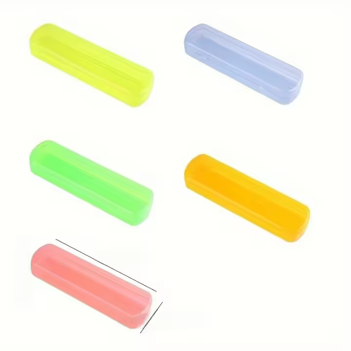 Caja De Almacenamiento Multifuncional Portátil Para Viajes Caja De Dientes De Colores Caja De Almacenamiento De Maquillaje Y Artículos De Higiene Personal - 1