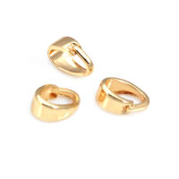 7x3,5 MM 6x4MM 7x5MM 9x4MM 18K Color oro latón dijes conector colgantes cierres suministros para fabricación de joyas accesorios Diy - details 10