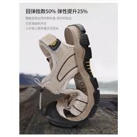 Sandalias de cuero de vaca de primera capa Tamaño grande Ideal para montañismo y ocio de verano - details 14