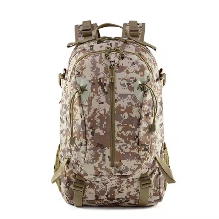 Mochila táctica de camuflaje para exteriores para hombre, bolsa de hombro de gran capacidad para acampar, senderismo, escalada y viaje - 1
