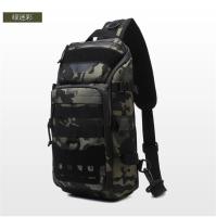 Mochila táctica de camuflaje para exteriores, impermeable, para pesca, deportes, riñonera para hombre y mujer, senderismo, Camping, viajes, montar, bolsas cruzadas - details 8