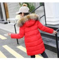 Chaqueta de Abrigo para Niñas Invernal 2025 Cálida, Gruesa, Capucha de Piel Sintética, Abrigo de Exterior para Adolescentes 2-12 Años - details 5