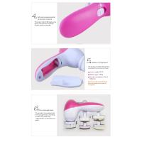 Cepillo de Limpieza Facial Eléctrico 5 en 1 Máquina de Lavado Spa para Cuidado de la Piel Removedor de Puntos Negros Limpiador de Piel Muerta Color Negro - details 3