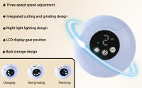 Cortauñas Eléctricos 2 en 1 Recargables por USB Luz y 3 Velocidades Ideal para Bebés, Niños, Adultos Herramientas y Equipo de Manicura de Belleza - details 2