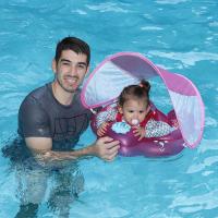 Anillo De Natación Antideslizante Para Fiestas Anillo De Natación Infantil Hinchable De PVC Ecológico Con Toldo Para El Sol - details 16