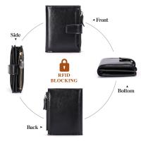 Cartera pequeña para Mujer, tarjeta Bloqueo RFID, Billetera de Cuero, regalos originales para mujer - details 16