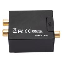 AMPLIFICADOR DE POTENCIA DE Audio, convertidor de Audio Digital a analógico, decodificador óptico/Coaxial SPDIF para amplificador ATV DAC, señal analógica estéreo - details 0