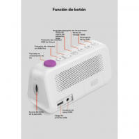 Reloj Despertador Inteligente Modelo Recargable con Tres Juegos de Alarma - details 0
