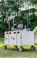 2025 nuevo conductor de camping de gran capacidad de 140L con ruedas y frenos universales, carrito de compras plegable para escalada de montaña - details 5