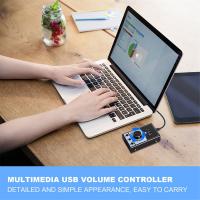 Tarjeta de sonido para ordenador, controlador de volumen multimedia, interfaz de Audio para PC, portátil, Android, transmisión de vídeo, Control silencioso - details 5