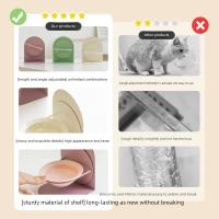 Cuenco de cerámica antivómitos para gatos, cuenco de agua elevado inclinado antideslizante con soporte magnético, protección para el cuello - details 2
