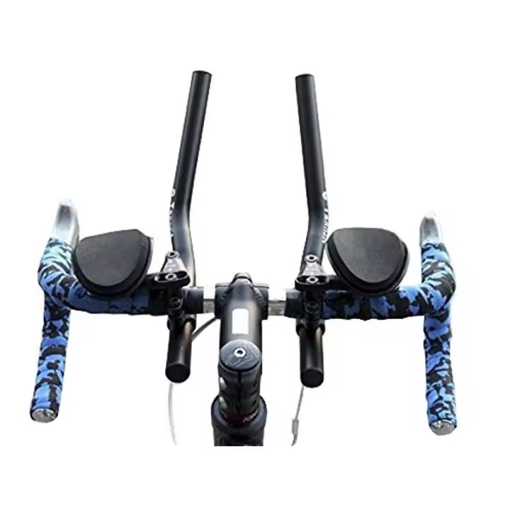 Manillar de bicicleta de montaña y carretera, barra de bicicleta de montaña, reposamanos de relajación, Aerobar - 1