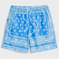 Pantalones cortos clásicos de playa y estampado vintage para hombre Perris, traje de baño informal de moda hawaiana, para vacaciones en el mar - details 5